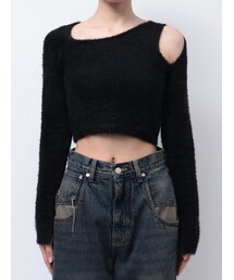 EMODA | スキンラインシャギーニット(ニット/セーター)