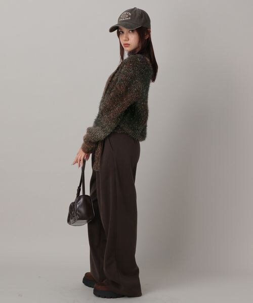 FOREVER 21(フォーエバー トゥエンティーワン)の「微起毛タックダブルスラックス(フォーマルスーツ/小物・チャコール18/ブラウン55・S/M)」の15枚目の写真