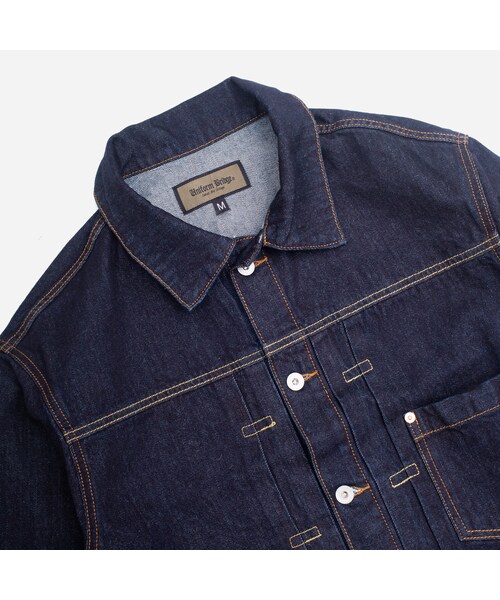 UNIFORM BRIDGE（ユニフォームブリッジ）の「TYPE 1 DENIM TRUCKER JACKET - ONE WASH - THE GREAT DIVIDE（その他・メンズ・other・M/L/XL）」の2枚目の写真