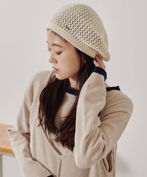 メッシュニットベレー