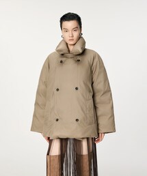 JNBY | Oversized A-line Double-Breasted Down Jacket(カバーオール)
