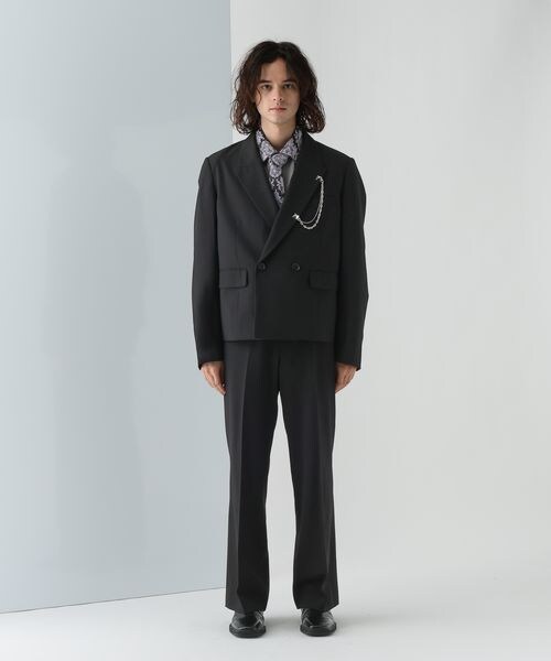 HAREハレ/セットアップ エスニックスーツ総柄 民族柄　上下セット 個性的 HAREハレ/セットアップ エスニックスーツ総柄 民族柄 上下セット