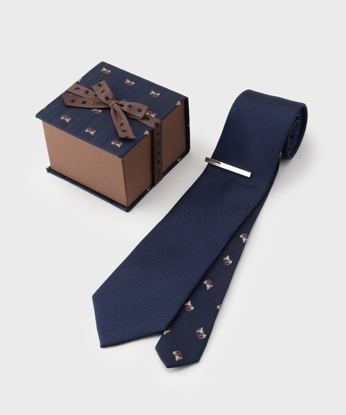 イングリッシュガーデンネクタイ＆タイバーBOXセット