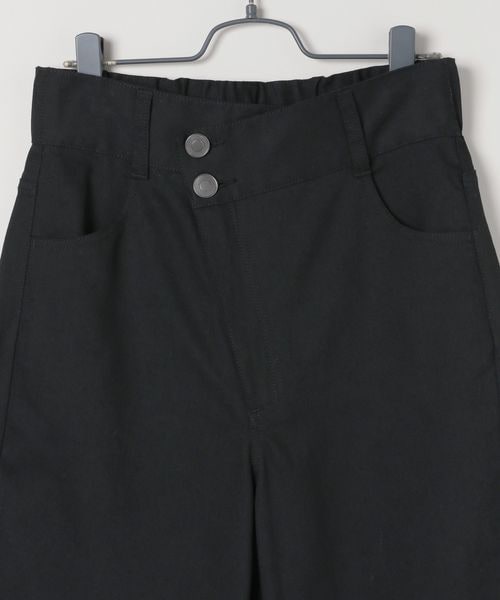 JEANASIS（ジーナシス）の「アシメデザインカーブパンツ（パンツ・ブラック(09)/ブルー系その他(88)・S/M）」の4枚目の写真