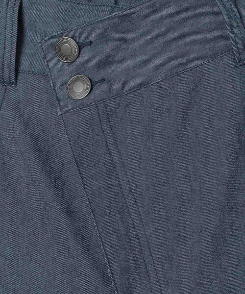 JEANASIS（ジーナシス）の「アシメデザインカーブパンツ（パンツ・ブラック(09)/ブルー系その他(88)・S/M）」の12枚目の写真