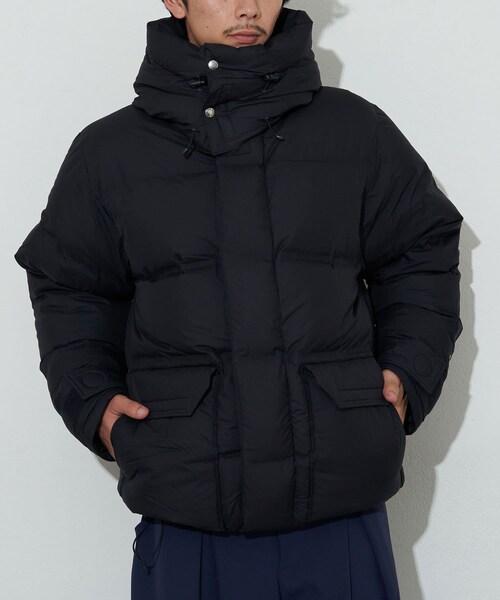 CIAOPANIC（チャオパニック）の「【THE NORTH FACE/ザ・ノース・フェイス】ウィンドストッパーブルックスレンジライトパーカ（ダウンジャケット/コート・レディース・ブルー/ブラック・S/M/L/XL）」の2枚目の写真