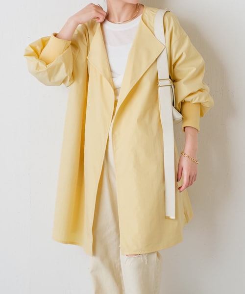 COLLAGE GALLARDAGALANTE エアリーバックバルーンコート COLLAGE