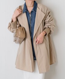 COLLAGE GALLARDAGALANTE（コラージュガリャルダガランテ）の「【毎年人気のペットボトルより軽いコート】エアリーバックバルーンコート（ジャケット/アウター・レディース）」