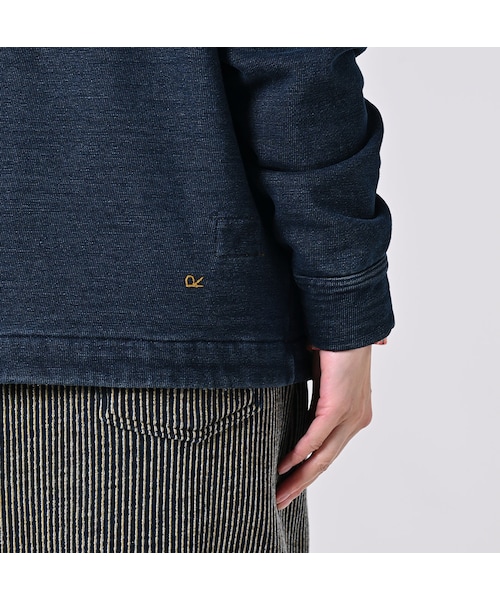 45R（フォーティファイブアール）の「裏毛の908ショールカラー8ノット