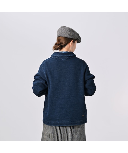 45R（フォーティファイブアール）の「裏毛の908ショールカラー8ノット