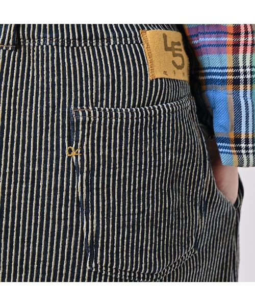 45R（フォーティファイブアール）の「ヒッコリー裏毛のスカート