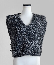 Marient | ループフリンジニットベスト(ベスト)