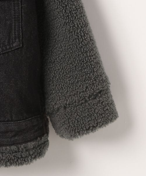 LEPSIM（レプシィム）の「ボアコンビデニムジャケット（）」 - WEAR