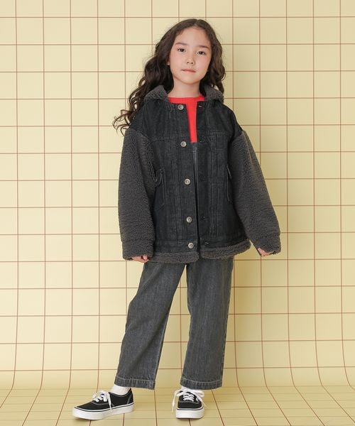 LEPSIM ボアコンビデニムジャケット LEPSIM（レプシィム）の「ボアコンビデニムジャケット（）」 - WEAR