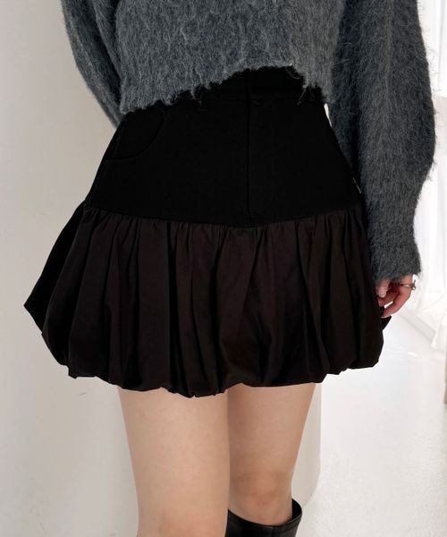 Heather（ヘザー）の「バルーンミニスカート（）」 - WEAR
