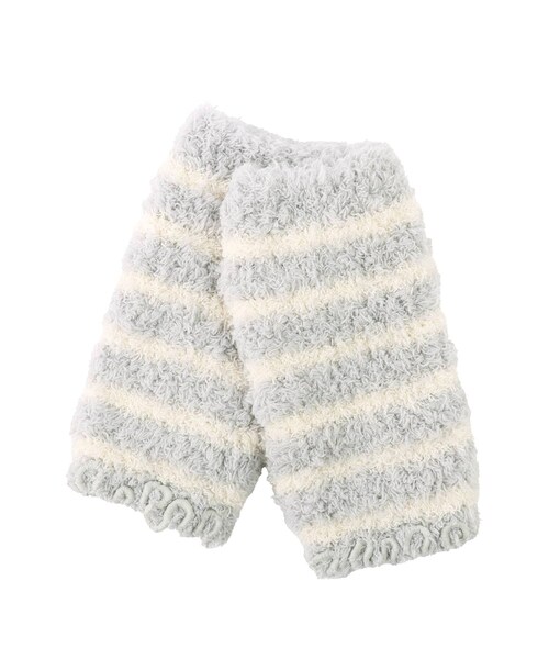 3coins(3coins)の「マシュマロ足首ウォーマー(レッグウォーマー・レディース・ピンクベージュ/その他・FREE)」の2枚目の写真