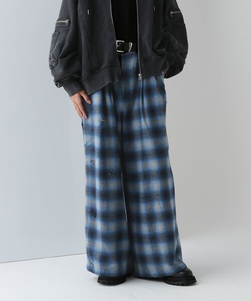 HARE（ハレ）の「ダメージチェックパンツ（）」 - WEAR