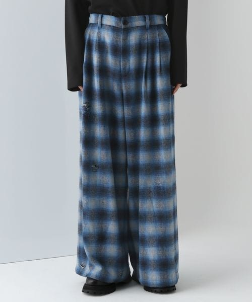 HARE（ハレ）の「ダメージチェックパンツ（）」 - WEAR