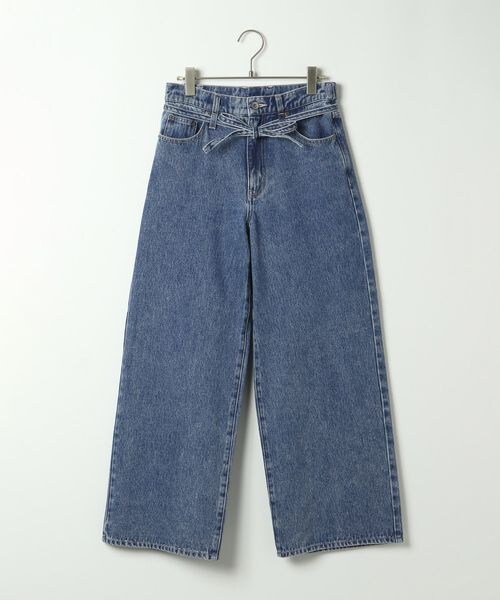 LEPSIM（レプシィム）の「ベルト付きストレートデニム（）」 - WEAR