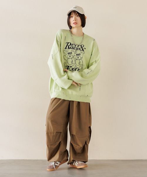 PAGEBOY（ページボーイ）の「Anui/ツインGRMベアーニット（）」 - WEAR