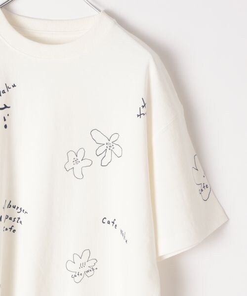 PAGEBOY（ページボーイ）の「wakuwaku/ロゴプリントTシャツ（トップス・オフホワイト05/チャコール18/イエロー62・FREE）」の13枚目の写真