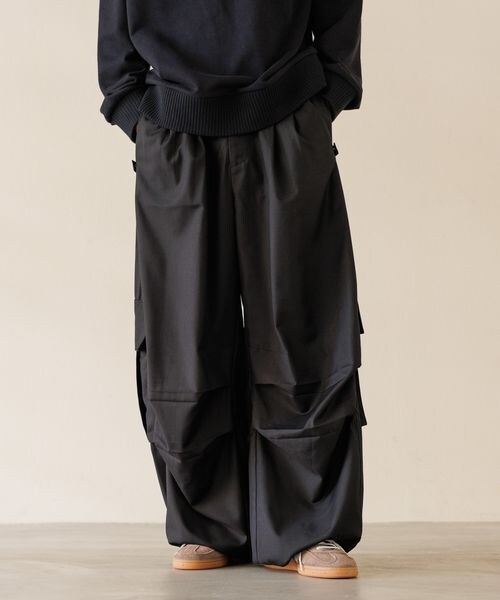 PAGEBOY（ページボーイ）の「Anui/TRタックパラシュートパンツ