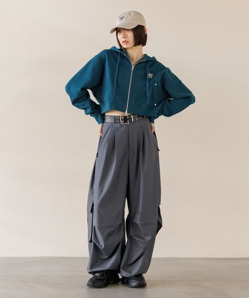 PAGEBOY（ページボーイ）の「Anui/TRタックパラシュートパンツ