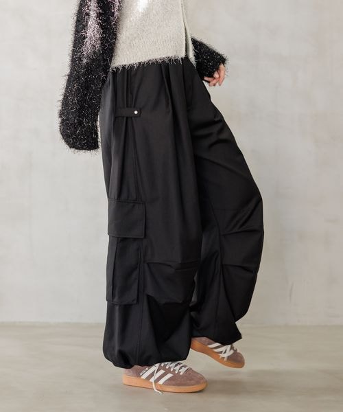 PAGEBOY（ページボーイ）の「Anui/TRタックパラシュートパンツ