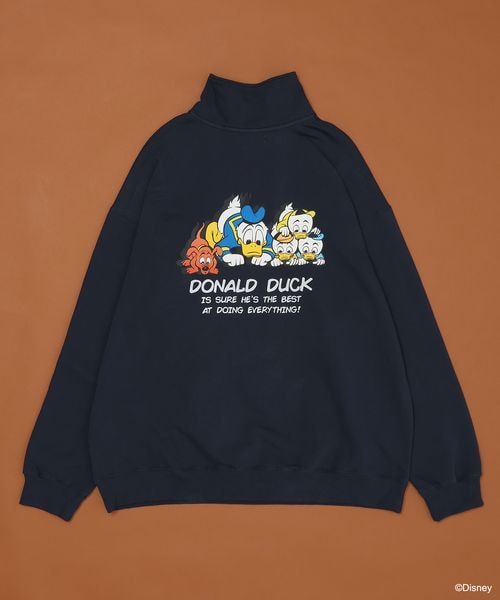 PAGEBOY（ページボーイ）の「PBLIM/ドナルド/ハーフZIPスウェット