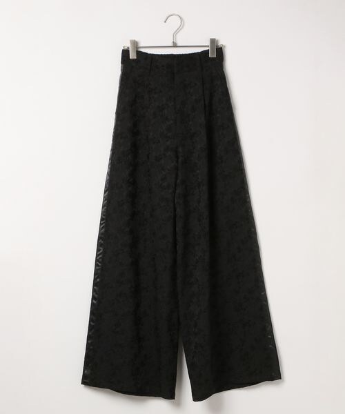 PAGEBOY（ページボーイ）の「レースジャガードワイドパンツ（パンツ・オフホワイト05/ブラック09・F）」の19枚目の写真