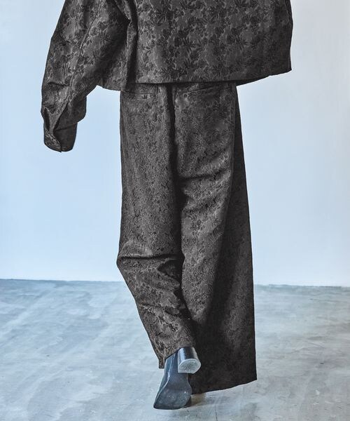 PAGEBOY（ページボーイ）の「レースジャガードワイドパンツ（パンツ・オフホワイト05/ブラック09・F）」の10枚目の写真