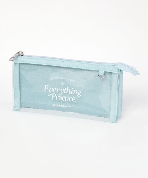 repipi armario（レピピ アルマリオ）の「3ROOMペンケース（財布/小物・ホワイト01/ブラック09/サックスブルー83・ONESIZE）」の9枚目の写真