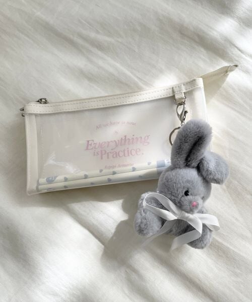 repipi armario（レピピ アルマリオ）の「3ROOMペンケース（財布/小物・ホワイト01/ブラック09/サックスブルー83・ONESIZE）」の5枚目の写真