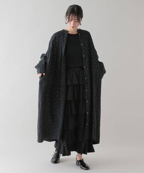 平和屋着物○八寸名古屋帯 信州紬 藍色 正絹 逸品 未使用 DABA6084op