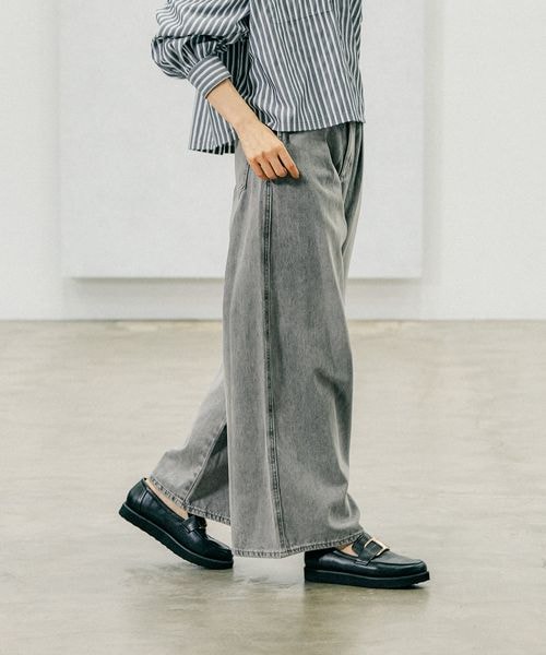 GLOBAL WORK（グローバルワーク）の「GOODデニムタックワイド