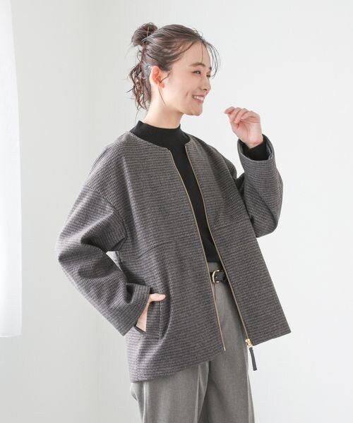 GLOBAL WORK（グローバルワーク）の「軽やかストレッチミドルコート 