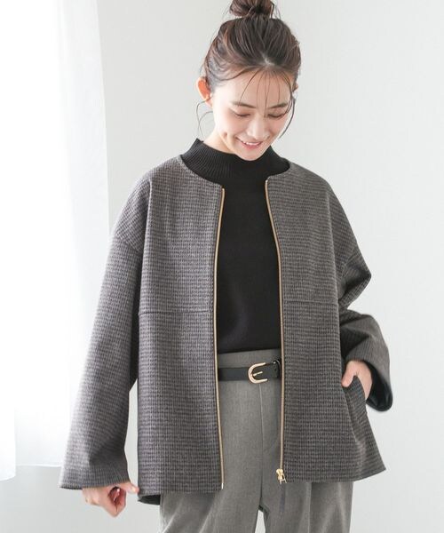 GLOBAL WORK（グローバルワーク）の「軽やかストレッチミドルコート