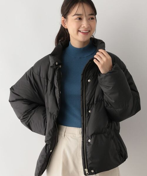 GLOBAL WORK Smile Seed Store（グローバルワーク スマイルシードストア）の「スタンドダウンブルゾン/132129（ジャケット/アウター・アイボリー08/ブラック09・S/M/L/XL）」の20枚目の写真