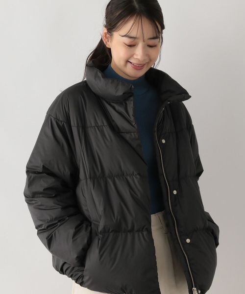 GLOBAL WORK Smile Seed Store（グローバルワーク スマイルシードストア）の「スタンドダウンブルゾン/132129（ジャケット/アウター・アイボリー08/ブラック09・S/M/L/XL）」の21枚目の写真