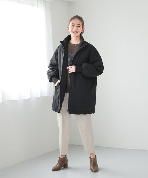 GLOBAL WORK（グローバルワーク）の「洗えるスタンドミドルブルゾン