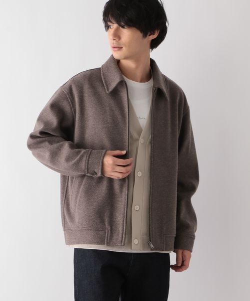 GLOBAL WORK（グローバルワーク）の「軽やかストレッチブルゾン
