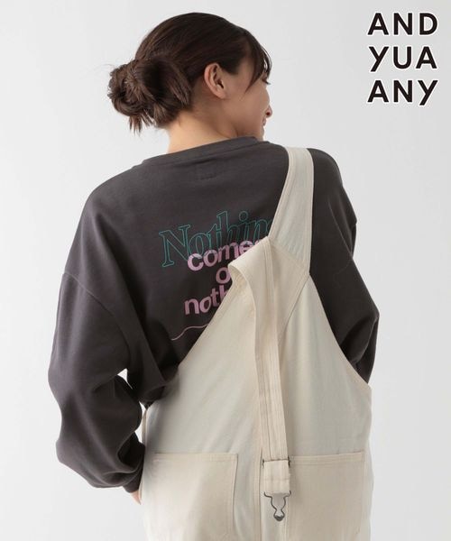 GLOBAL WORK（グローバルワーク）の「アカヌケグラフィックスウェット