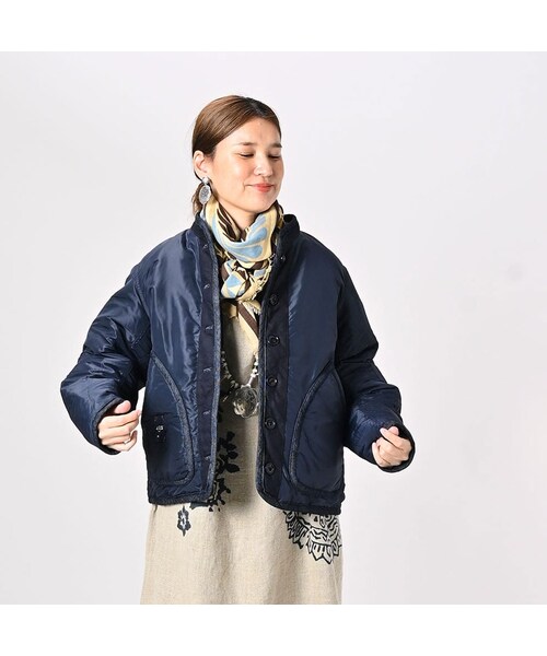 45R（フォーティファイブアール）の「オックスキルト×厚ナイロンの908