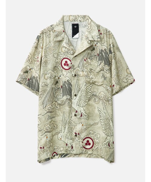 Peace Dove Camp Collar Shirt