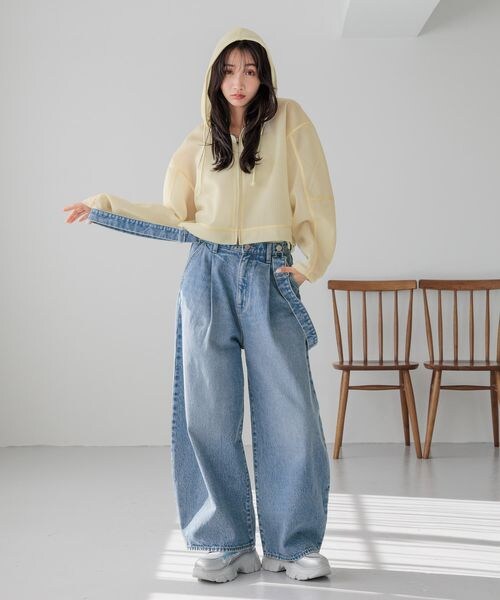 LOWRYSFARM】CONEデニム セットアップ LOWRYS FARM（ローリーズ 