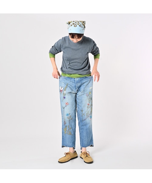 45R（フォーティファイブアール）の「ライ麦デニムのクロスビー5 遖