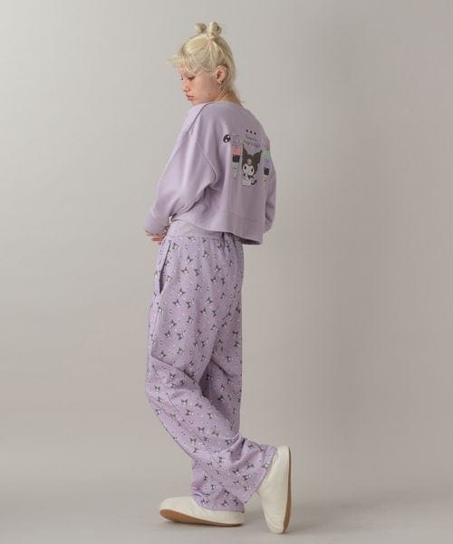 FOREVER 21（フォーエバー トゥエンティーワン）の「ルームウェア（その他・レディース・オフホワイト05/パープル90・FREE）」の3枚目の写真