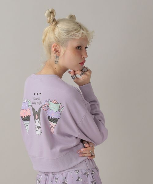 FOREVER 21（フォーエバー トゥエンティーワン）の「ルームウェア（その他・レディース・オフホワイト05/パープル90・FREE）」の8枚目の写真