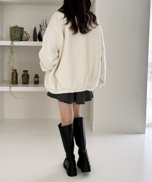 Heather（ヘザー）の「スタンドシャギーミドルブルゾン（）」 - WEAR