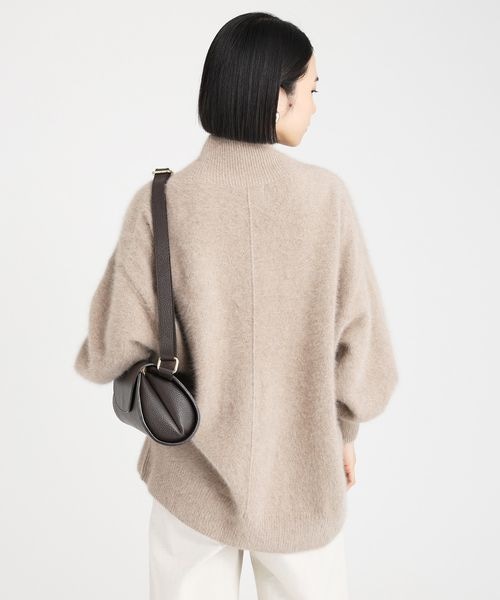 BABYLONE（バビロン）の「FOXカシミヤタートルチュニック